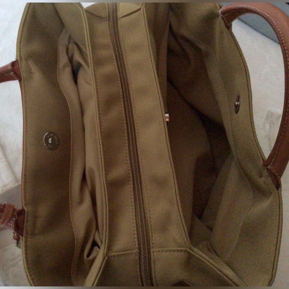 Offermann leather and canvas bag - Picture 14 of 16